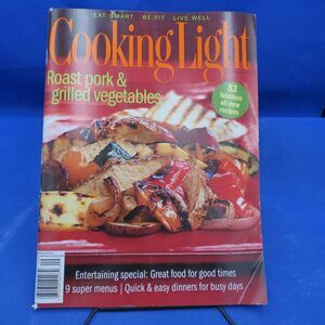 Cooking Light Magazine September 2004 Vol 18 No 8 Roast Pork Entertaining
